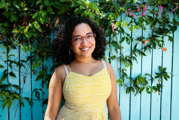 Photo of Afro-Latina and Colombian Sasha Lamprea