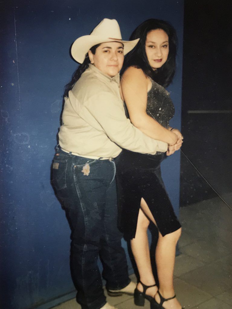 A picture of Alexandra Nichole Salazar Vasquez's parents, as documented by the podcast Jotx y Recuerdos.