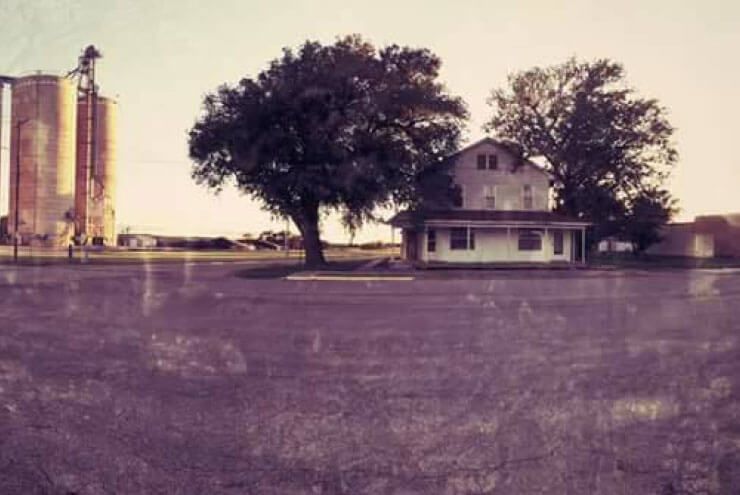 A photo of Lucas, Kansas, as seen on the Tex-Kan Artist Retreat.