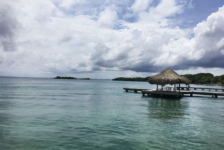 A photo of Playa Libre in Cartagena in queer Colombia.