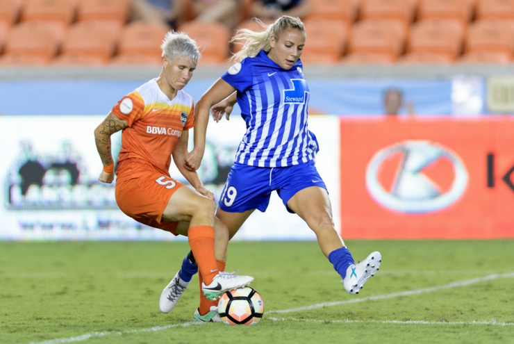 From South Africa to the U.S., soccer player Janine van Wyk now calls the Houston Dash home.