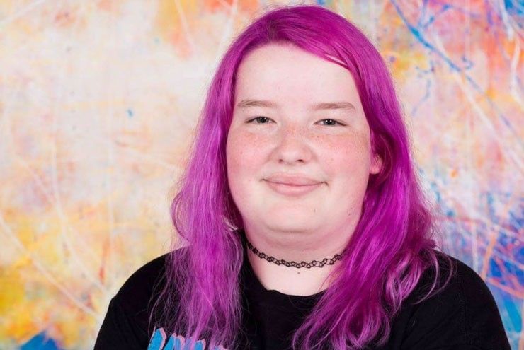 A photo of trans youth Lily Pando.