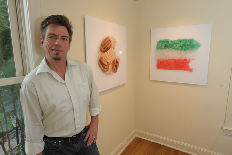 A photo of gay artist Chuck Ramirez, whose retrospective, All This and Heaven Too, is at the McNay Art Museum.