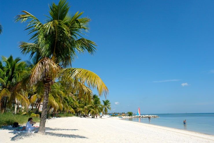 A photo of queer swimming hole Key West.