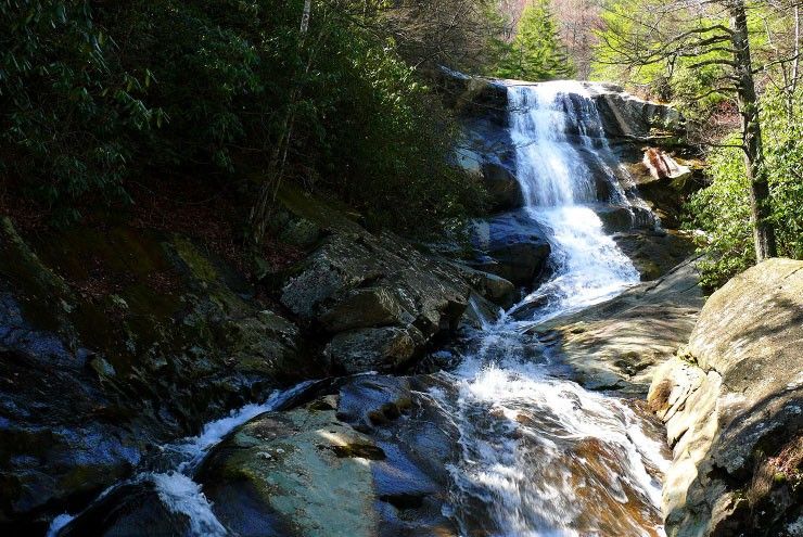 A photo of queer swimming hole upper creek falls.