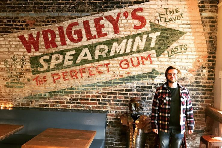 A photo of Josh Inocencio at Wrigley's in Kentucky.