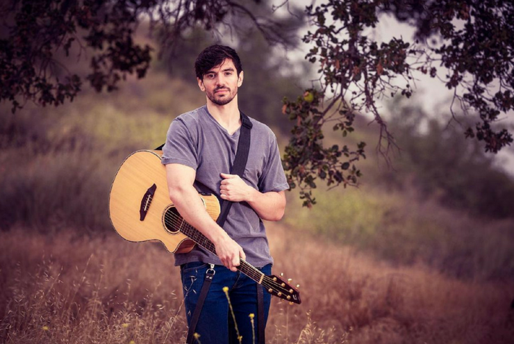 A photo of gay musician Steve Grand.