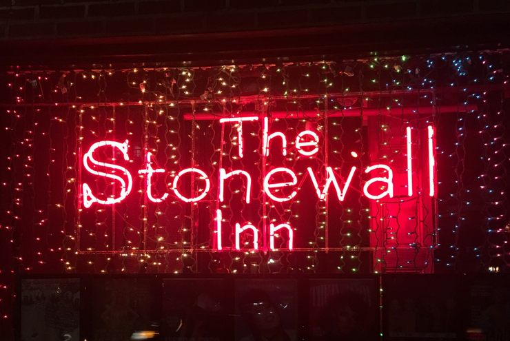 A photo of queer landmark the Stonewall Inn.