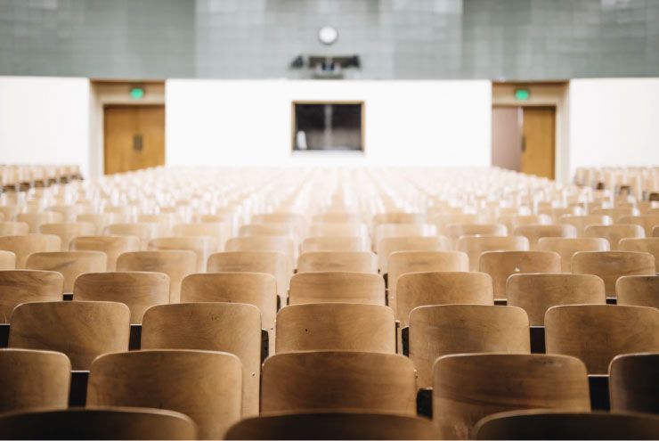 A photo of an education classroom.