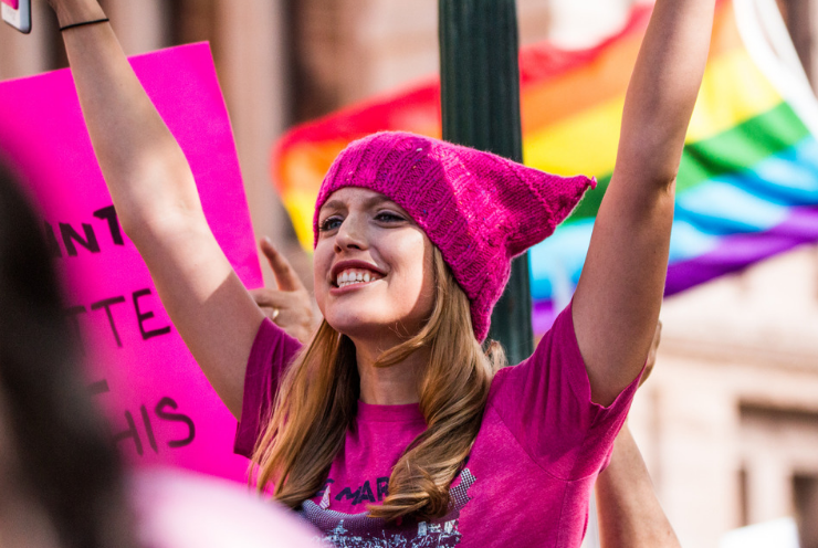 A photo of intersex activist Alicia Roth Weigel.