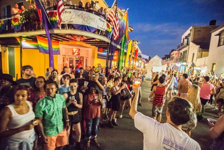 A photo of Gay New Orleans.