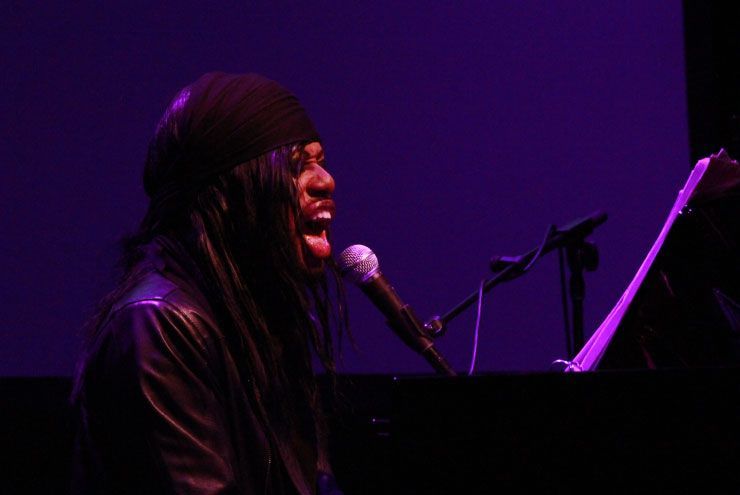 A photo of m. lamar at OUTsider Fest.