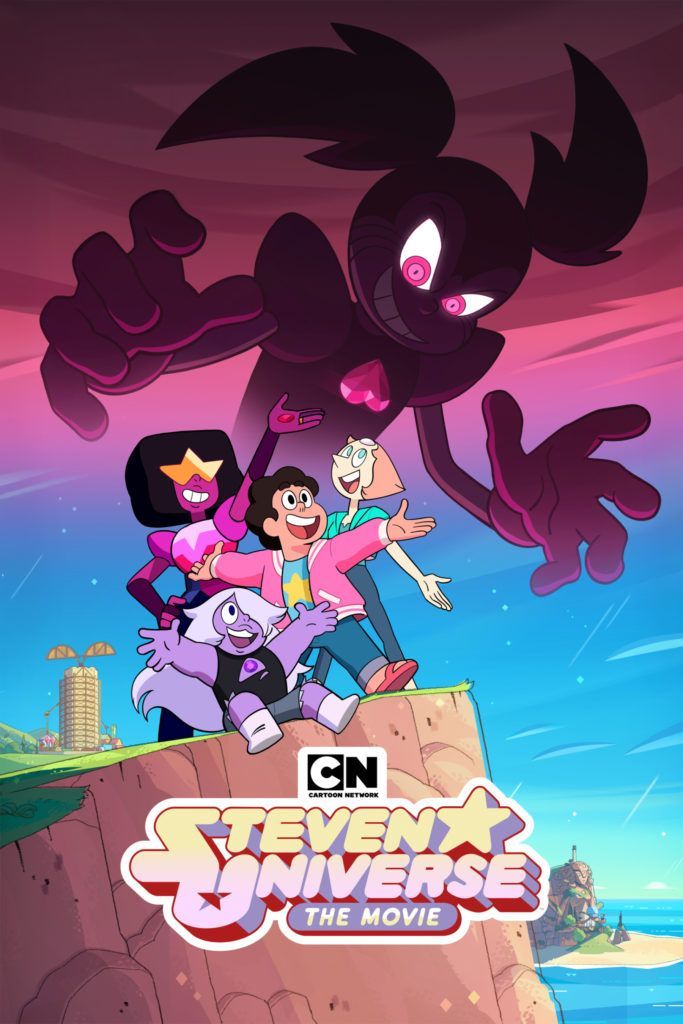 A poster of Steven Universe The Movie.