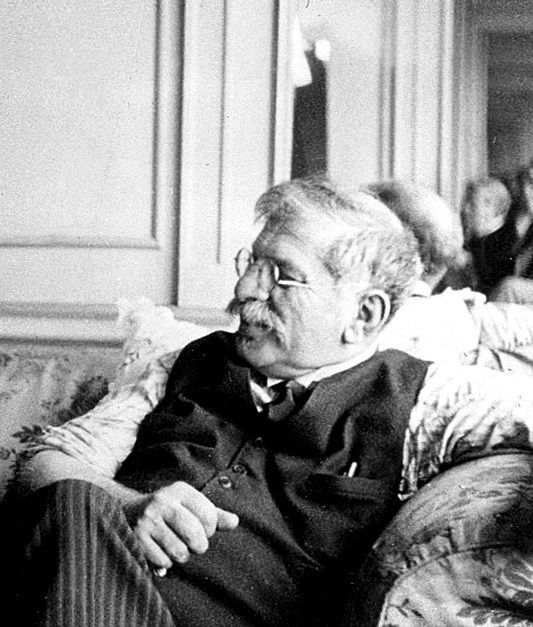 A photo of Dr. Magnus Hirschfeld in regards to the Constitutio Criminalis Carolina.