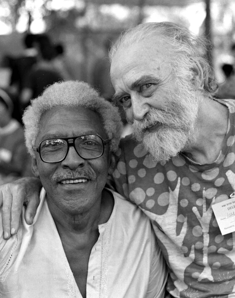 A photo of Rustin and Roodenko of the Journey of Reconciliation.