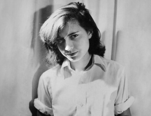 A photo of Patricia Highsmith in Loving Highsmith.