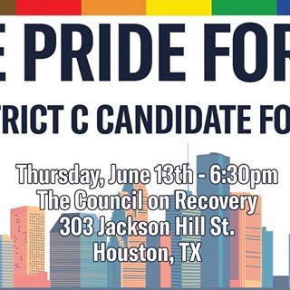 Join Spectrum South and our fellow community partners tomorrow night for the first Pride Forum, a non-partisan collaboration between local LGBTQ+ organizations to engage public office candidates in discussions on policy proposals and positions on the LGBTQ+ community. Tomorrow, we welcome candidates for Houston City Council District C. For those unable to attend, Spectrum South will offer a livestream from our Facebook page starting at 7 p.m. More info—link in bio.