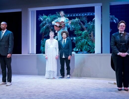 A photo of The Catastrophic Theatre's 'Leap and the Net Will Appear.'