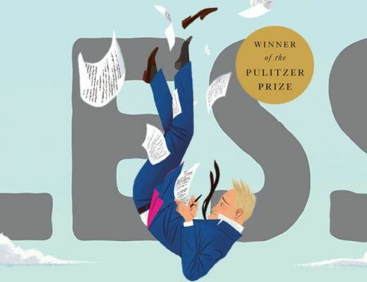 A photo of Andrew Sean Greer novel Less.