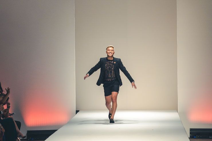 A photo of fashion designer Nicholas Nguyen.