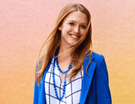 A photo of intersex activist Alicia Roth Weigel.