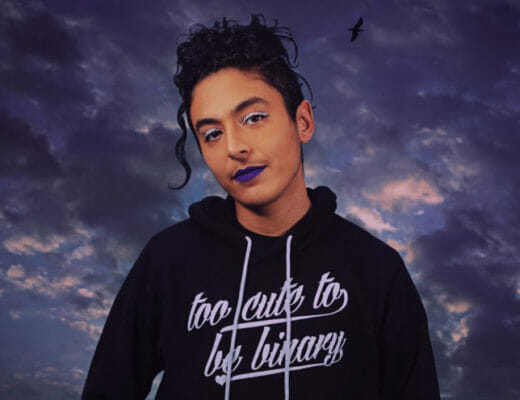 A photo of intersex activist Pidgeon Pagonis.