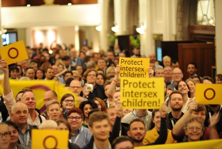 A photo of Intersex Awareness.