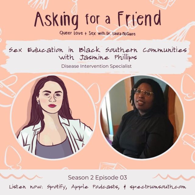🚨 NEW EPISODE 🚨This month on the Asking for a Friend podcast, host @drlauramcguire sits down with sex educator, Ph.D. candidate, and disease intervention specialist @_jaythemaster to discuss being a Black LGBTQ researcher, sexual satisfaction and communication among partners, healing generational trauma, and how to meet communities where they’re at when it comes to sex education. 🎧 Listen now on Apple Podcasts, Spotify, and link in bio.